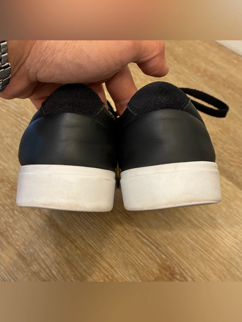 Adidas Originals Sleek Super Black Women’s Sneakers Shoes US 6.5 EU 38 23.5cm